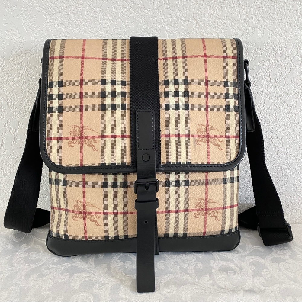 Burberry check crossbody bag